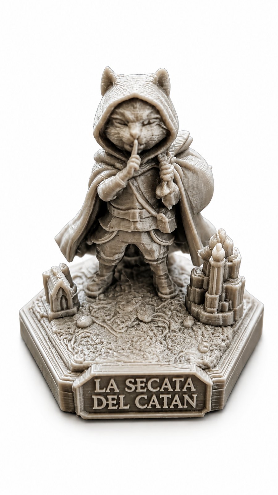 Figura personalizada impresa en 3D — La Secata del Catán