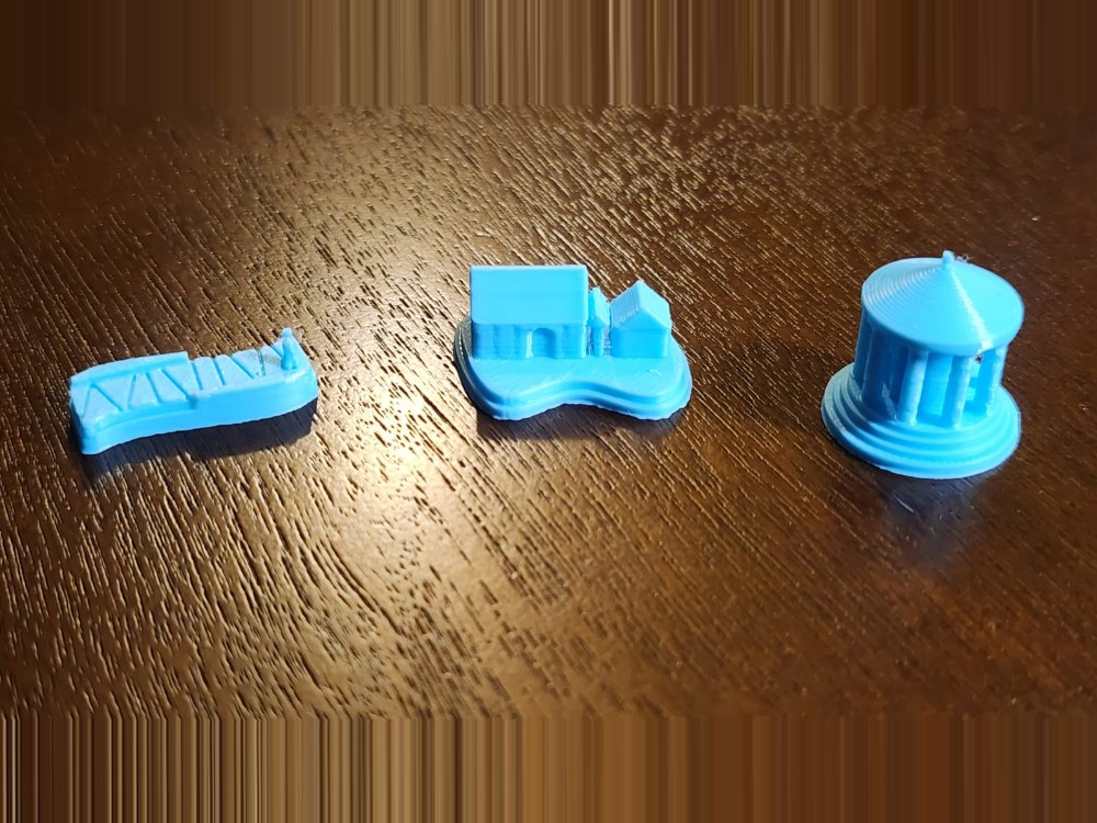 Miniaturas impresas en 3D para juegos de mesa